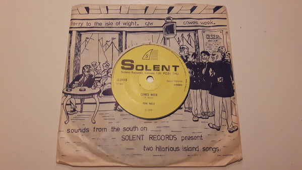 Toni Malo : The Ferry To The Isle Of Wight / Cowes Week (7")