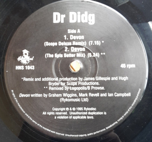 Dr. Didg : Devon (12")