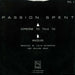 Passion Spent : Someone To Talk To (7")