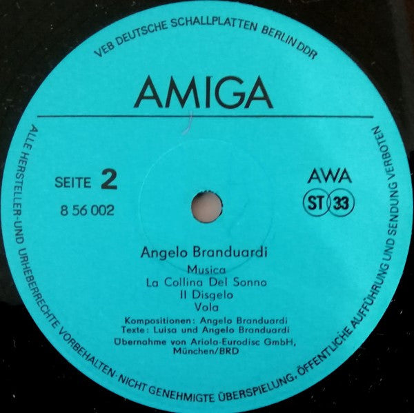 Angelo Branduardi : Angelo Branduardi (LP, Album, Big)