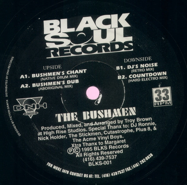 The Bushmen (9) : The Bushmen (12")
