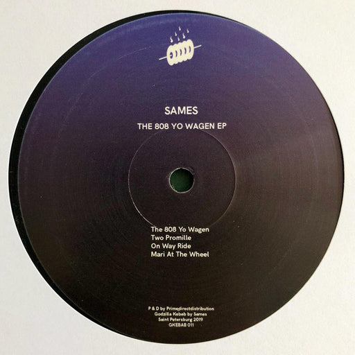 Sames : The 808 Yo Wagen EP (12", EP)