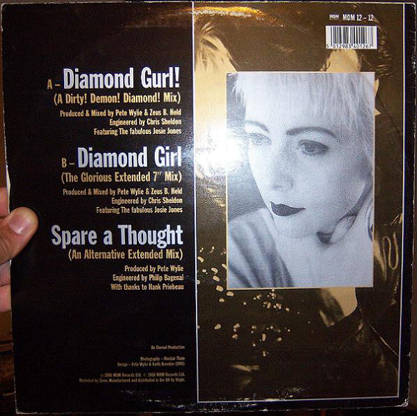 Pete Wylie : Diamond Girl (12", Single)