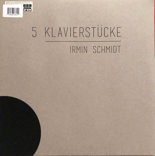 Irmin Schmidt : 5 Klavierstücke (LP, Album)