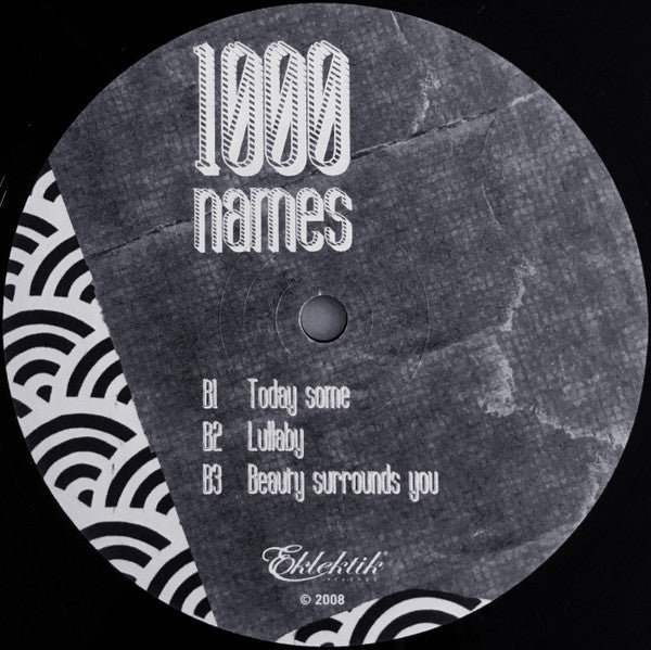 1000 Names : Worth Making A Noise About ! (12", EP)