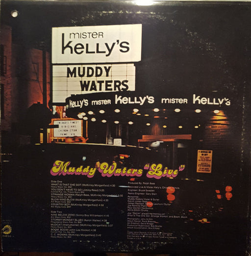 Muddy Waters : Live (LP, Promo)