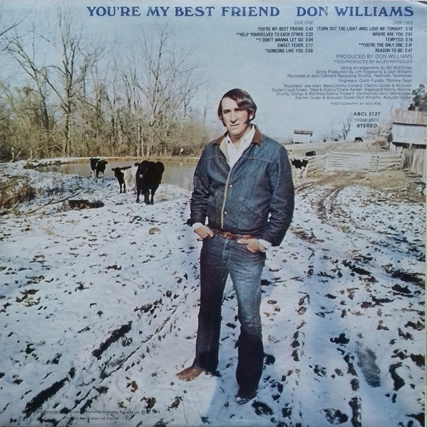 Don Williams (2) : You're My Best Friend (LP, Album)