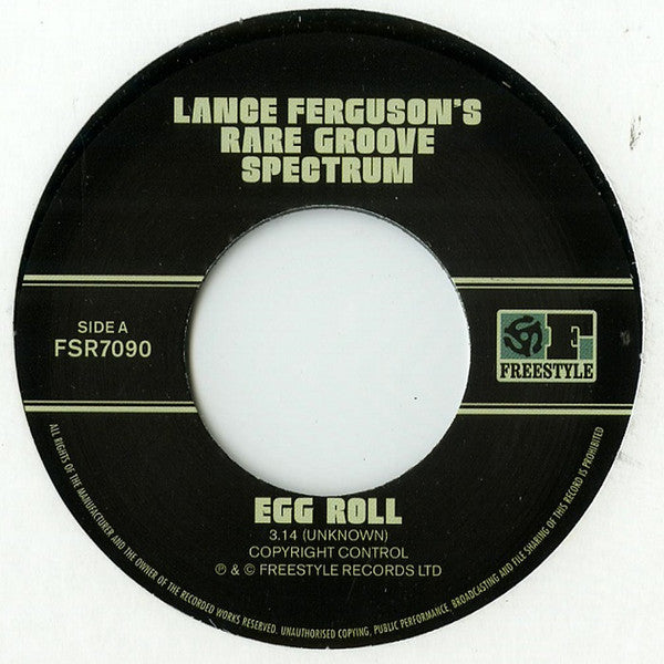 Lance Ferguson : Egg Roll (7", Single)