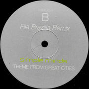 Simple Minds : Love Song / Theme From Great Cities (12", Promo)