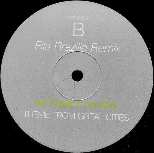 Simple Minds : Love Song / Theme From Great Cities (12", Promo)