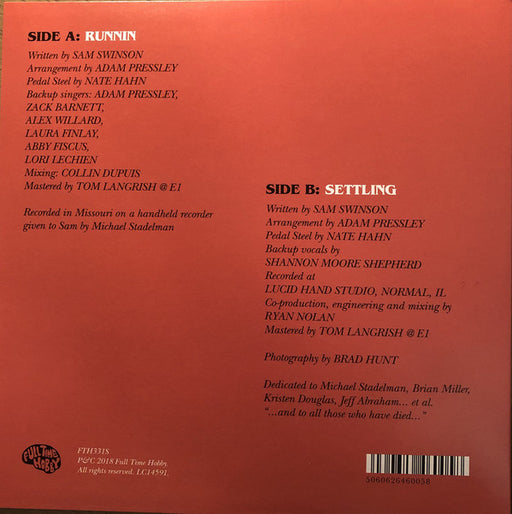 Ohtis : Runnin (7", Single)