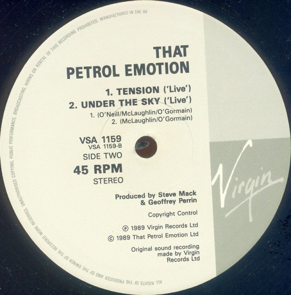 That Petrol Emotion : Groove Check E.P. (10", EP)