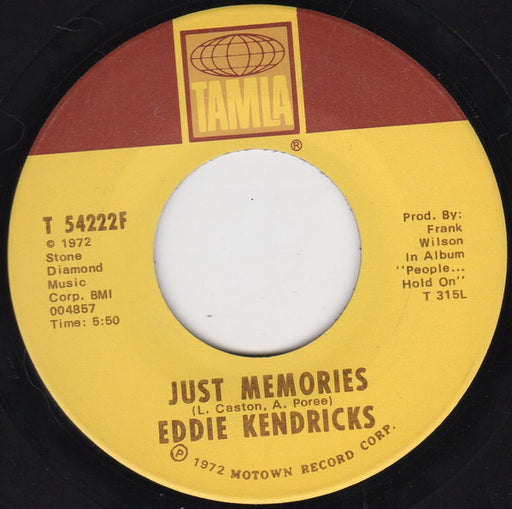 Eddie Kendricks : If You Let Me / Just Memories (7", Ame)