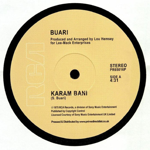 Buari : Karam Bani (12", RE)