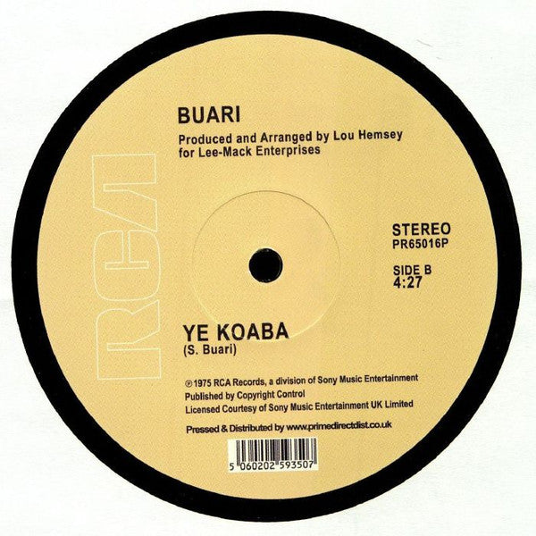 Buari : Karam Bani (12", RE)