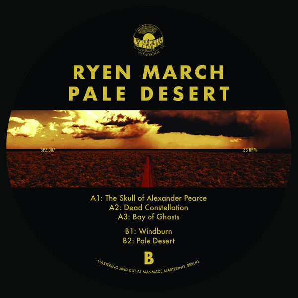 Ryen March : Pale Desert (12", EP)