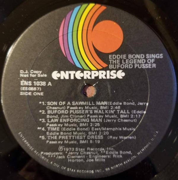 Eddie Bond : Sings The Legend Of Buford Pusser (LP, Album, Promo)