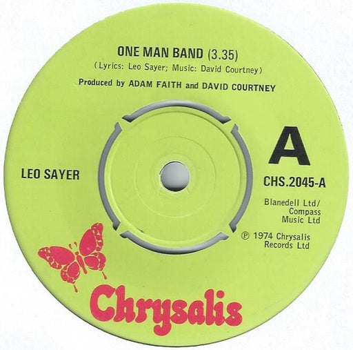 Leo Sayer : One Man Band (7", Single, Promo)