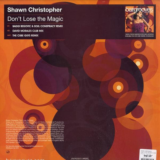 Shawn Christopher : Don't Lose The Magic (12")