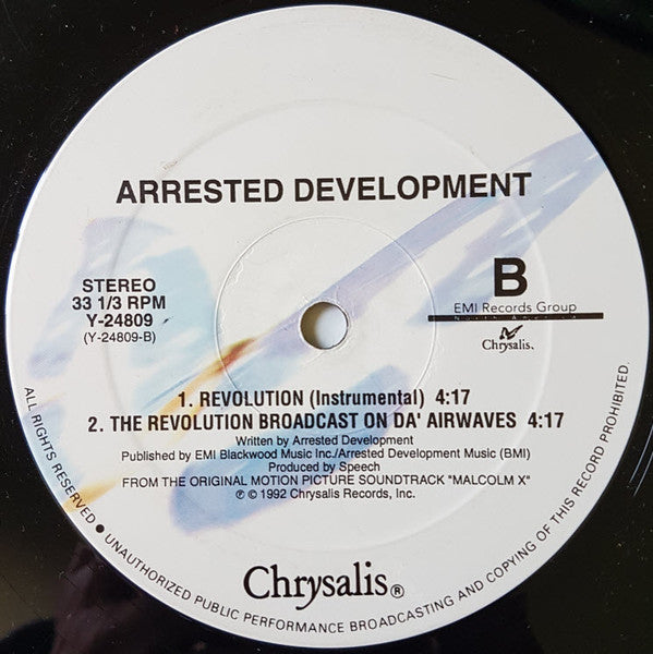 Arrested Development : Revolution (12")