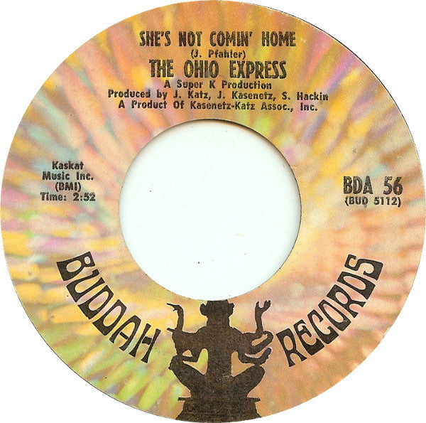 The Ohio Express* : Down At Lulu's / She's Not Comin' Home (7", Single, Styrene, Ter)