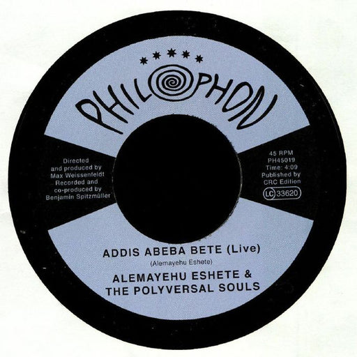 Alemayehu Eshete & The Polyversal Souls : Addis Abeba Bete (Live) / Portrait Of Alemayehu (Night-Time) (7")