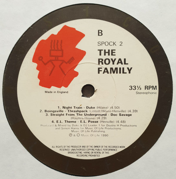 The Royal Family (2) : Straight From The Underground (LP, Album)