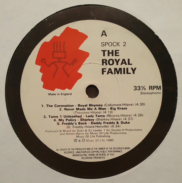 The Royal Family (2) : Straight From The Underground (LP, Album)