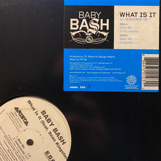 Baby Bash Featuring Sean Kingston : What Is It (12")