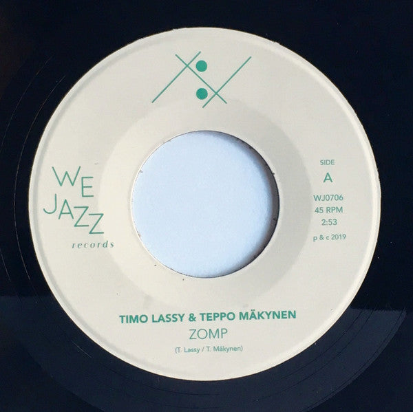 Timo Lassy & Teppo Mäkynen : Zomp / Dark Magenta (7", Single)