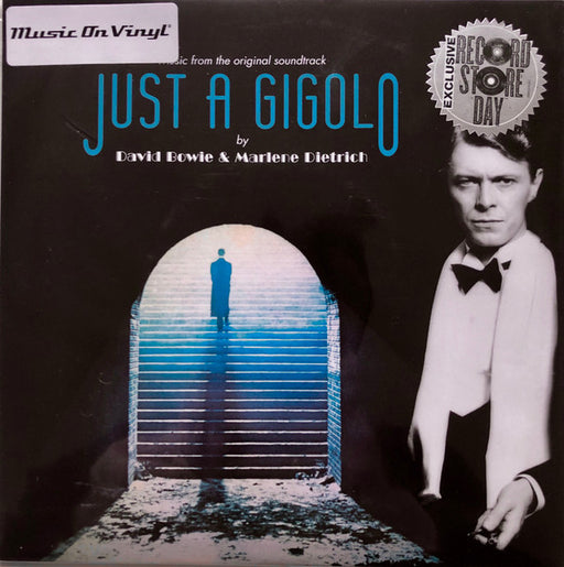 David Bowie & Marlene Dietrich : Music From The Original Soundtrack Just A Gigolo (7", RSD, Single, Ltd, Num, Blu)