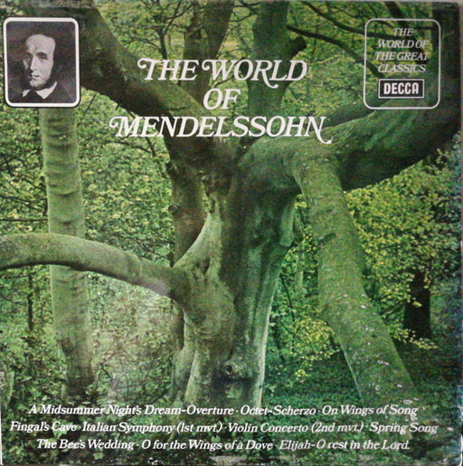 Mendelssohn* : The World Of Mendelssohn (LP, Comp)