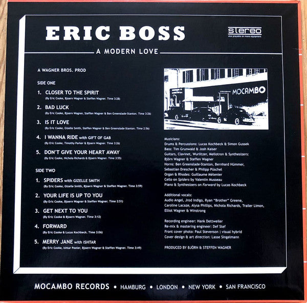 Eric Boss* : A Modern Love (LP, Album)