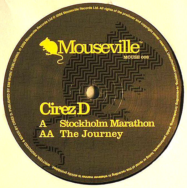 Cirez D : Stockholm Marathon / The Journey (12")