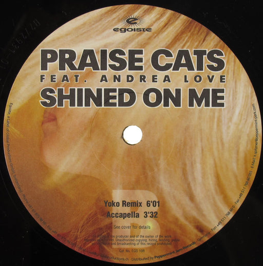 Praise Cats Feat. Andrea Love : Shined On Me (Part 2 Of 2) (12", Maxi)