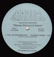 Full Of Information / Unknown Artist : House Without A Home (12", Blu)