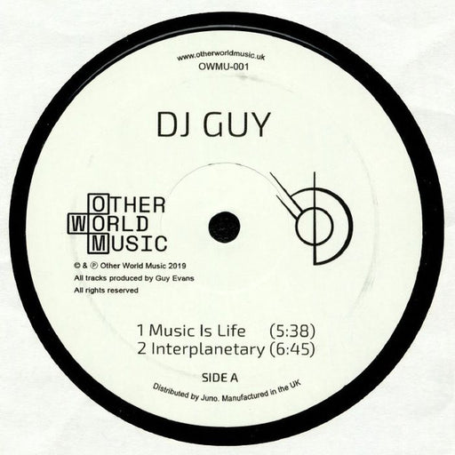 DJ Guy (4) : OWMU001 (12", EP, Ltd)