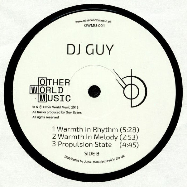 DJ Guy (4) : OWMU001 (12", EP, Ltd)