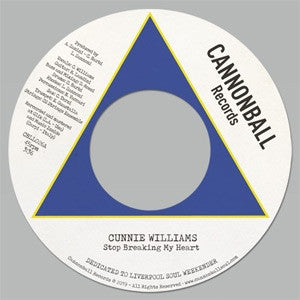 Cunnie Williams : Stop Breaking My Heart (7", Single, Ltd, cle)