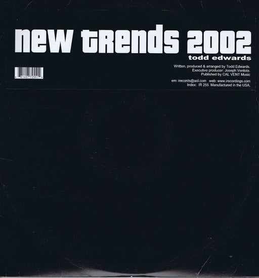 Todd Edwards : New Trends 2002 (2x12")