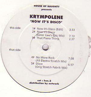 Krympolene : Now It's Disco (12")