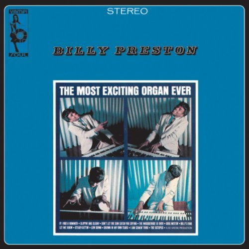 Billy Preston : The Most Exciting Organ Ever (LP, Album, RE)