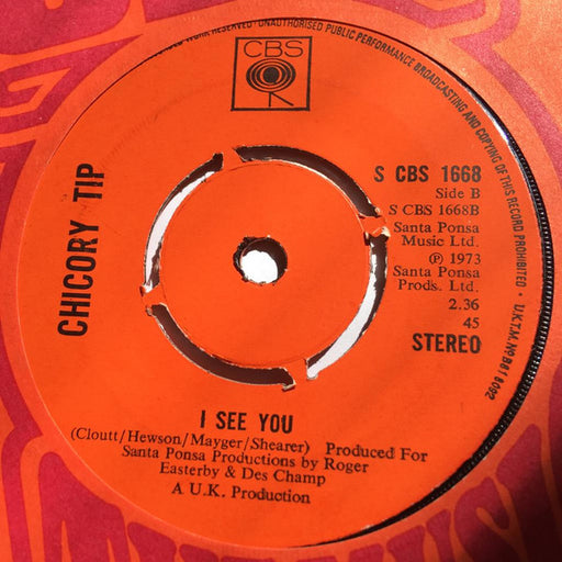 Chicory Tip : Cigarettes, Women And Wine  (7", Single, 4 P)