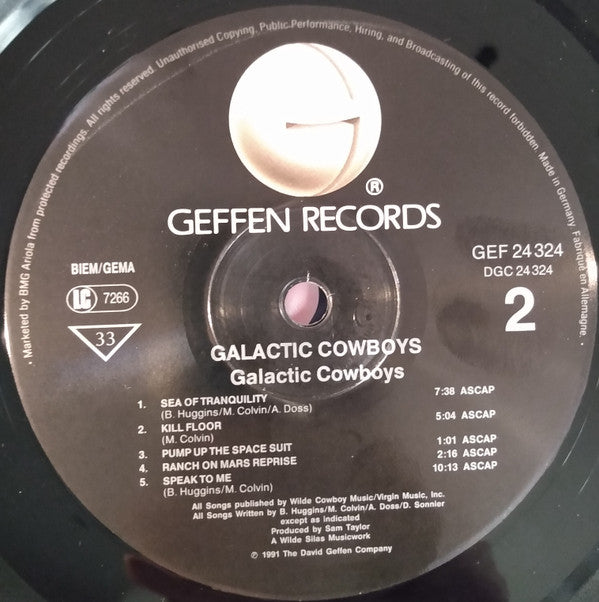 Galactic Cowboys : Galactic Cowboys (LP, Album)