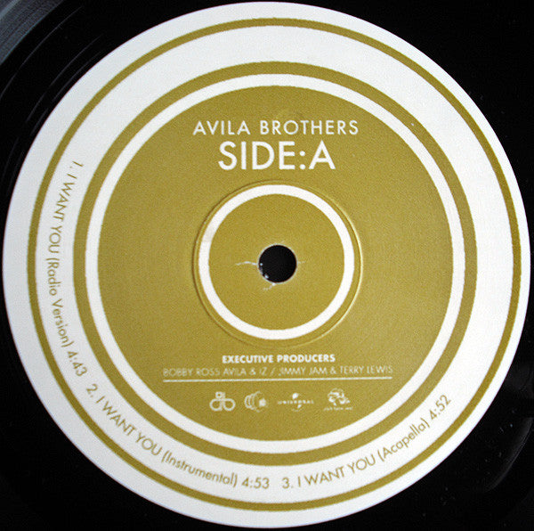 Avila Brothers : I Want You (12")