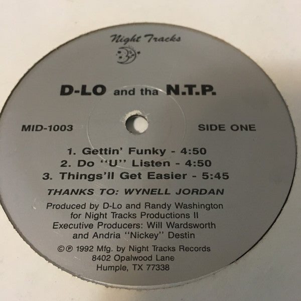 D-Lo and tha N.T.P. : Gettin' Funky (12", Single)