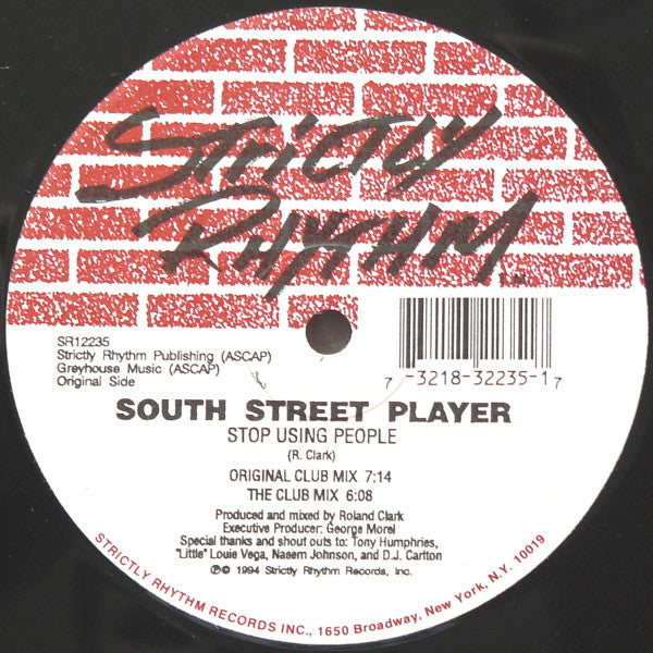 South Street Player : Stop Using People (12")