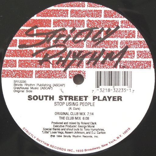 South Street Player : Stop Using People (12")
