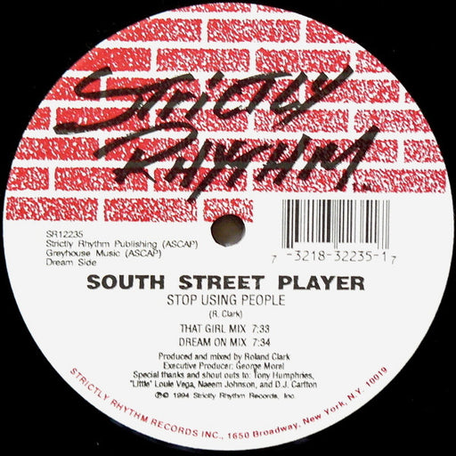 South Street Player : Stop Using People (12")