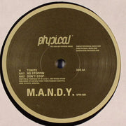 M.A.N.D.Y. : No Stoppin (12")
